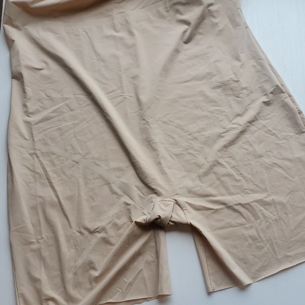 Spanx Nude Trust Your Thinstincts Mid Thigh Bodysuit Shapewear 3X NWT